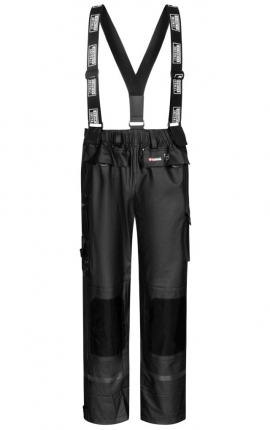 LYNGSOE "LR7012" rain pants in 260 g PVC-PU/polyester, UNISEX