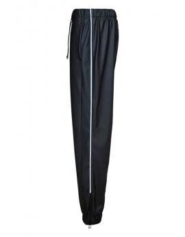 RAINS ”Pants Reflective" rain trousers BLACK with reflective stripes