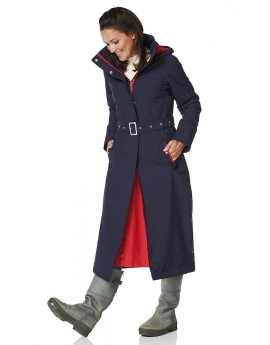 HRD "Montreal 10,000" long raincoat / bike raincoat, breathable, RED or NAVY