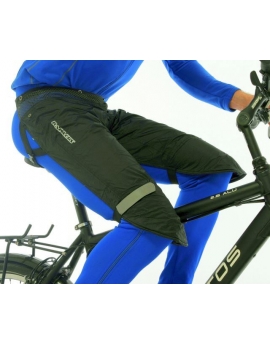 RAINLEGS riding chaps / bike chaps / rain pants BLACK - award-winning leg protector