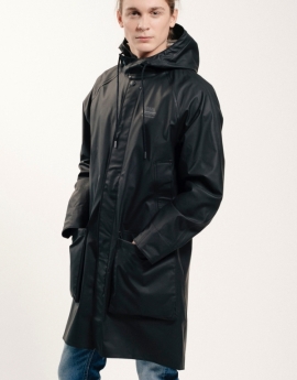 GRUNDÉNS "Fårö Parka 380" MEN's Raincoat in 340 g PVC