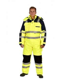 OCEAN Thermal Boiler Suit WINTER, High-Vis EN 20471-3 approved, Thermal one piece suit MEN