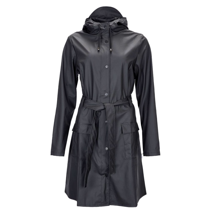 RAINS Curve Jacket BLACK, GREEN, NAVY 