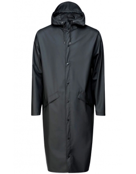 RAINS ”Curve Jacket” SHINY w/ waterproof zipper and tie belt